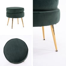 Shanaya Velvet Ottoman